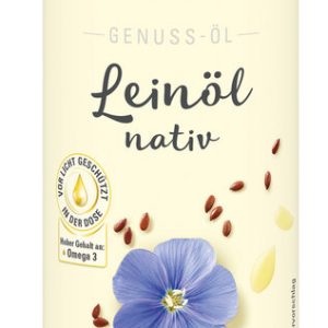Byodo Leinöl, nativ – in der Dose, 0,25 l