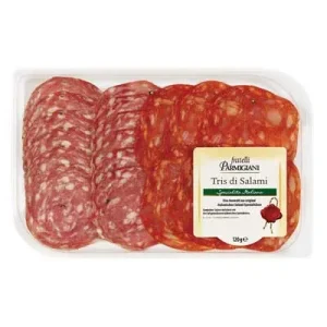 Fratelli Parmigiani, Tris di Salami, 120 g Packung
