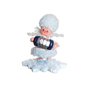 Schneeflöckchen mit Konzertina