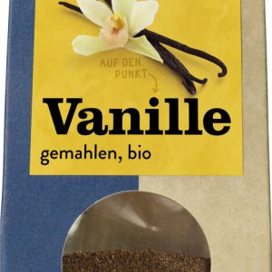 Vanillepulver, Packung