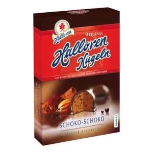 Halloren, Kugeln, Schoko-Schoko, 125 g Schachtel