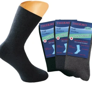 Thermo/Vollfrottee o. Bund Schwarz, 39-42