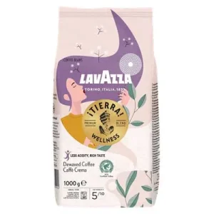 Lavazza, Tierra Wellness Caffè Crema, ganze Bohne, 1 kg Packung