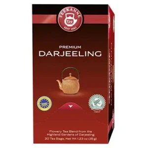 Teekanne, Premium, Darjeeling, 20 Teebeutel, 35 g Packung