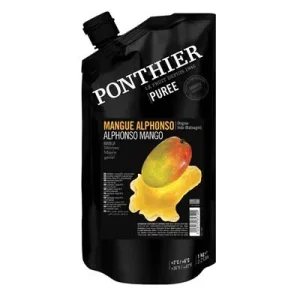 Ponthier, Mango Püree, 1 kg Beutel