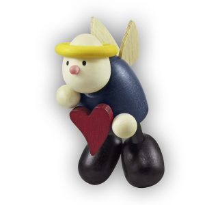 Hans schwebend mit Herz