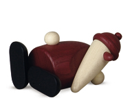 Weihnachtsmann liegend – Björn Köhler Echt Erzgebirge