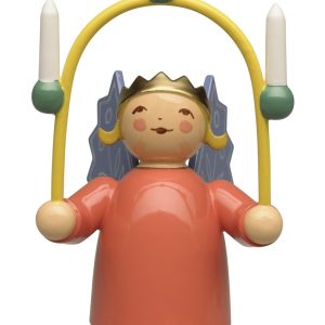 Kronenengel mit Lichterbogen und Kerzen – Neuheit 2025