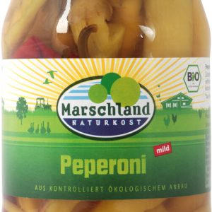 Bio-Peperoni, mild 370 ml Gl. MARSCHLAND