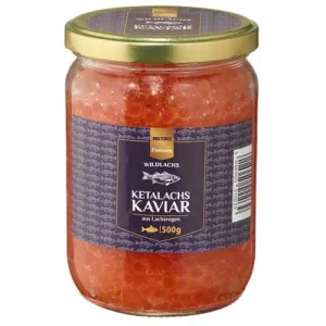 Aki, Keta Wildlachs Caviar, 500 g Glas