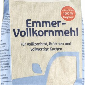 Emmer-Vollkornmehl, demeter
