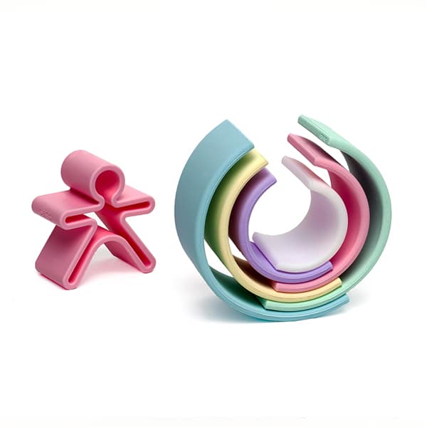 Spielset Rainbow, Pastell – Bild 3