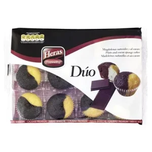 Heras, Magdalenas, Duo Choc, 325 g Packung