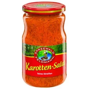 Spreewald-Feldmann, Karotten-Salat, feine Streifen, 720 ml Glas
