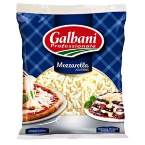 Galbani, Mozzarella Julienne, gerieben, 45 % Fett, 1,5 kg Packung