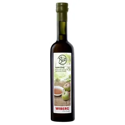 Wiberg, Bio, Apfelessig, 500 ml Flasche