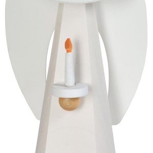 Engel weiß mit Kerze