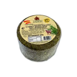 El Pastor, Ziegenkäse mit Rosmarin, 45 % Fett, 550 g Packung
