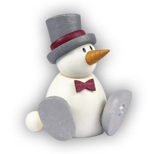 Otto Schneemann sitzend