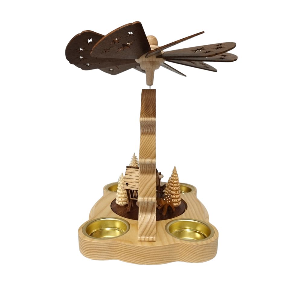 Pyramide mit Förster und Reh – Bild 4