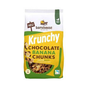 Barnhouse Naturprodukte Krunchy Chocolate Banana Chunks 6 Stück zu 450 g