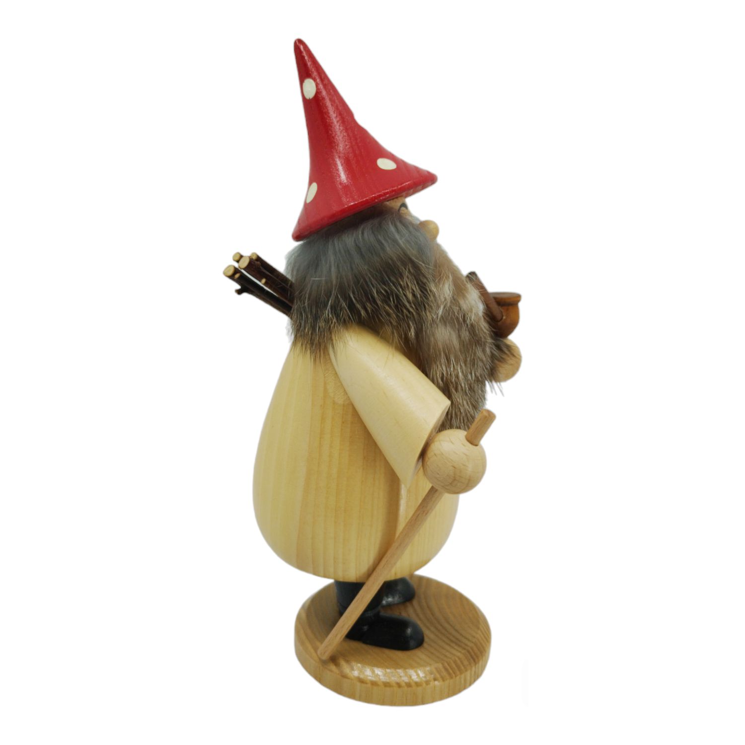 Räuchermann Wurzelzwerg, rot – Bild 7