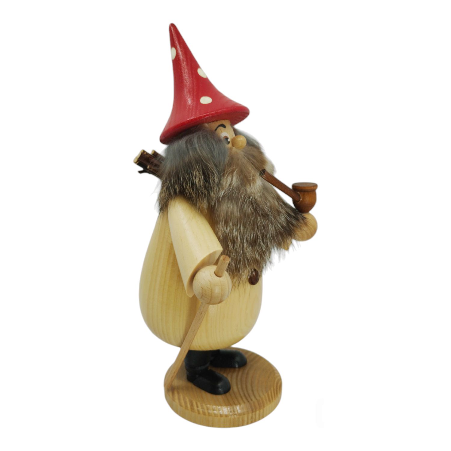 Räuchermann Wurzelzwerg, rot – Bild 8