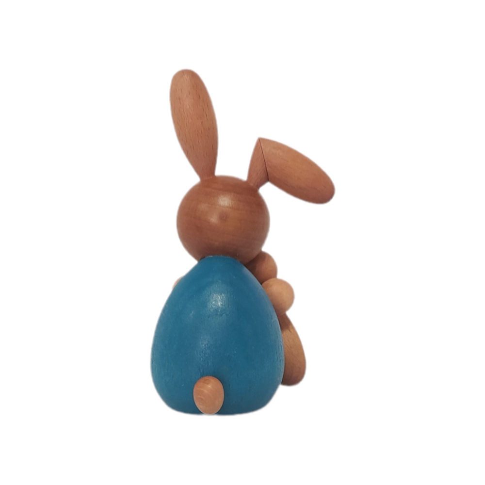 Osterhase sitzend mit Kind – Bild 3