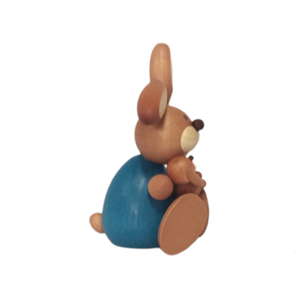 Osterhase sitzend mit Kind – Bild 4