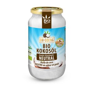 Dr. Goerg Premium Bio-Kokosöl neutral / Bio-Kokosspeisefett 1000ml