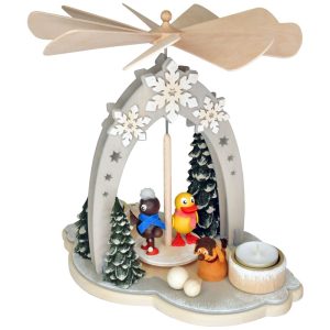 Tischpyramide Pitti, Moppi und Schnatterinchen