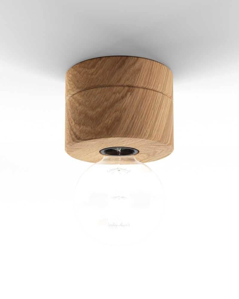 Deckenlampe aus Eiche Holz skandinavisches Design 0239 ALMUT Farbe Eiche Natur