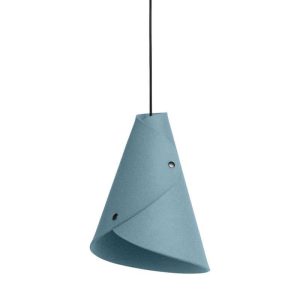 Almut von Wildheim – Hängelampe aus purem Filz 0314 ALMUT Farbe: Aqua