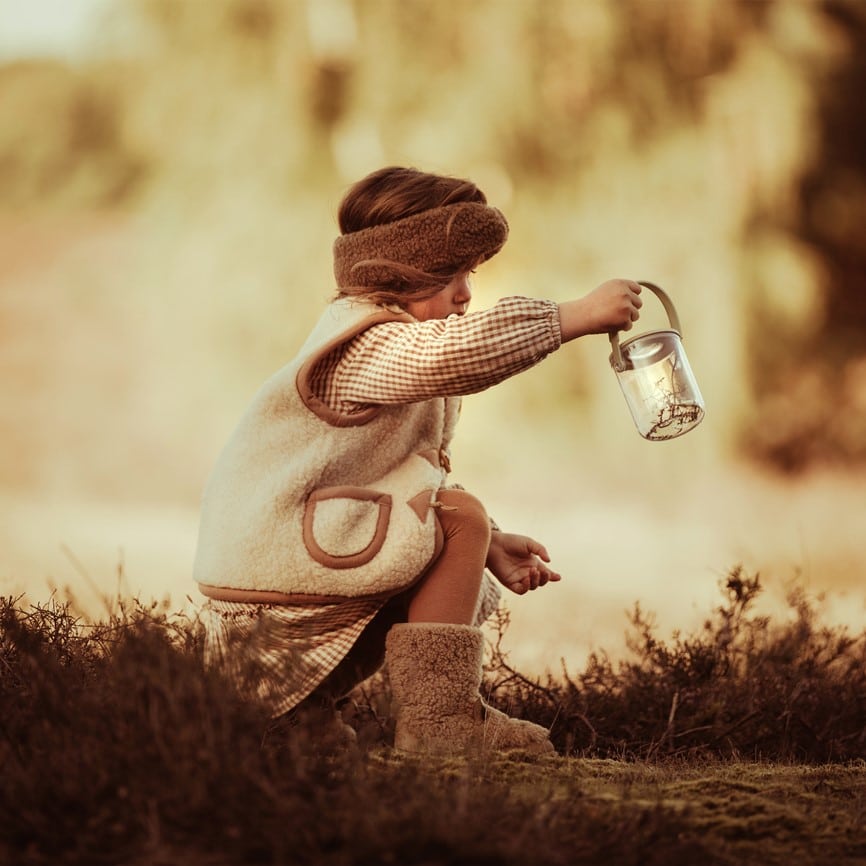 Wollweste Bodywarmer *Alpen Junior*, Pink – Bild 5