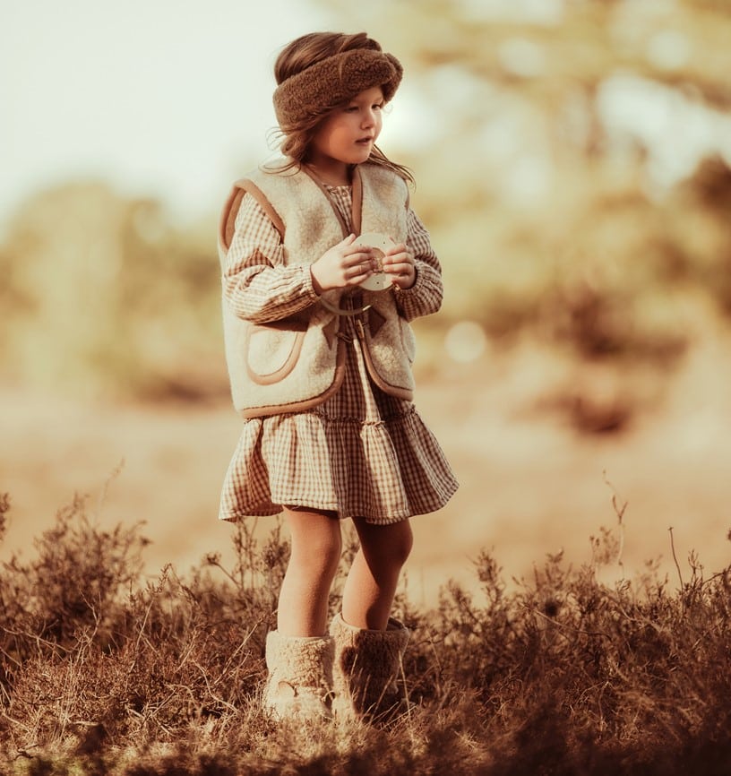 Wollweste Bodywarmer *Alpen Junior*, Pink – Bild 4