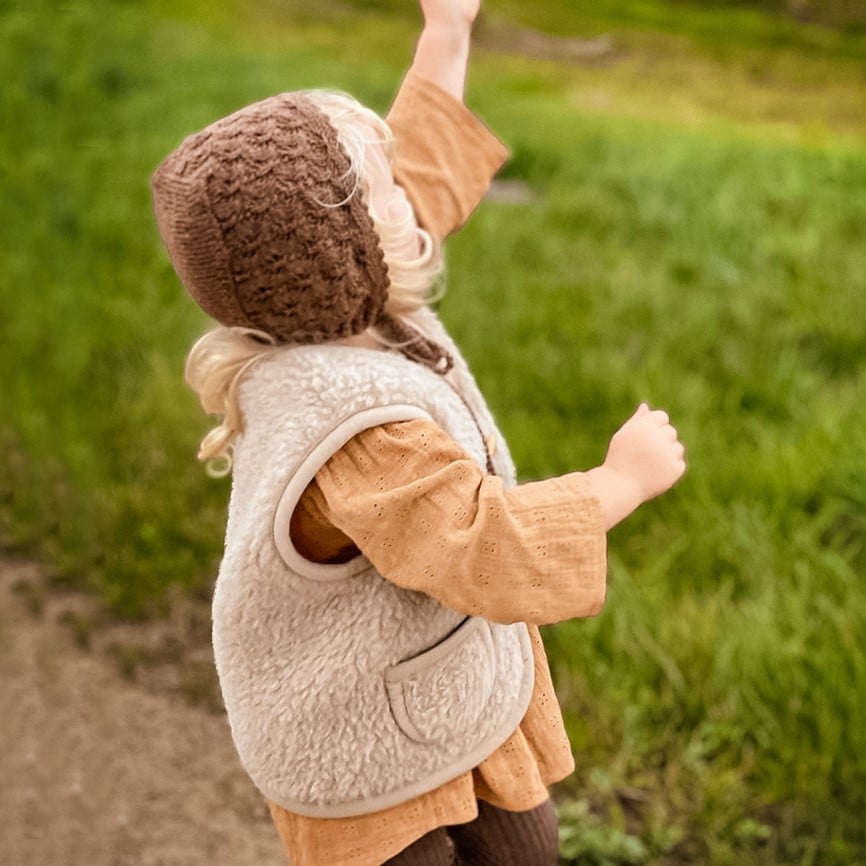 Wollweste Bodywarmer *Alpen Junior*, Pink – Bild 6