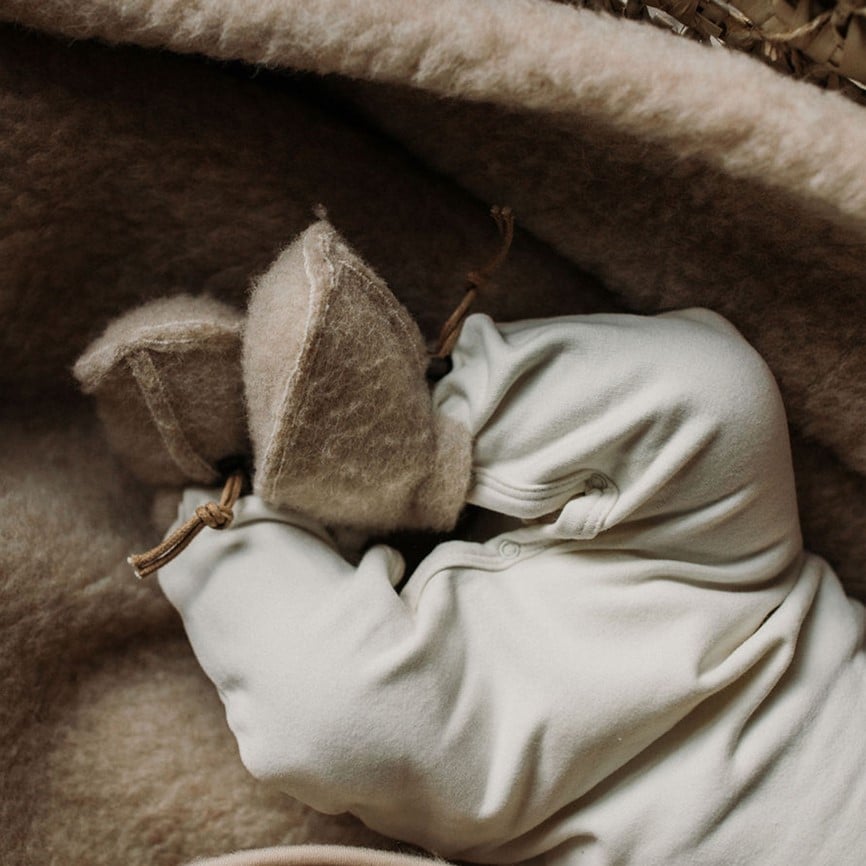 Schühchen Baby “Emo” Beige – Bild 2