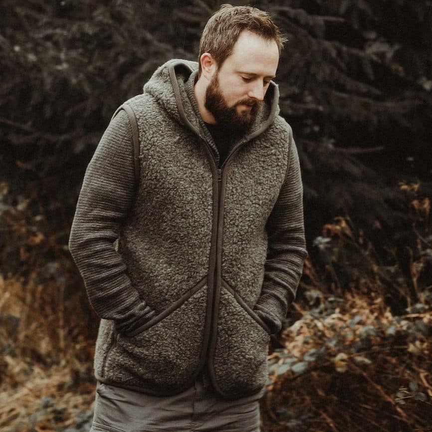 Wollweste Bodywarmer *Everest Adult*, Graphite, Unisex