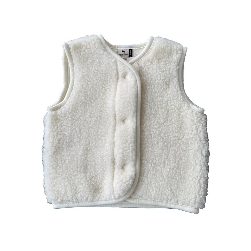 Wollweste Bodywarmer *Tyb Junior*, Off White, Ultra Light – Bild 5