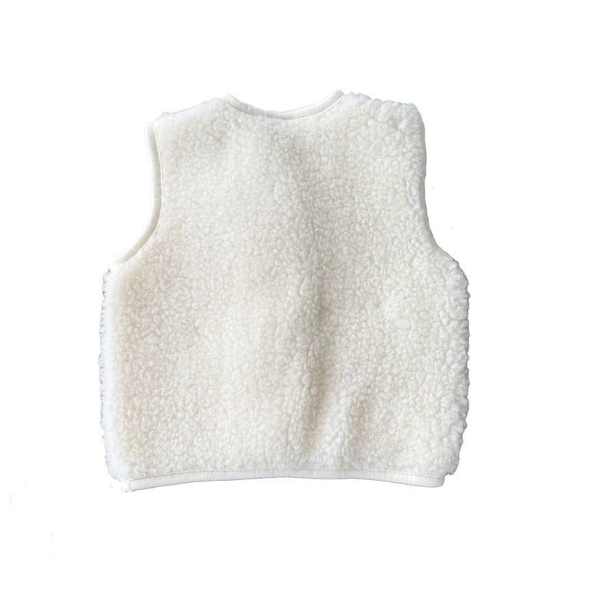 Wollweste Bodywarmer *Tyb Junior*, Off White, Ultra Light – Bild 6