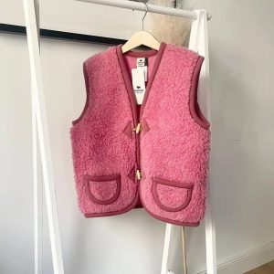 Wollweste Bodywarmer *Alpen Junior*, Pink