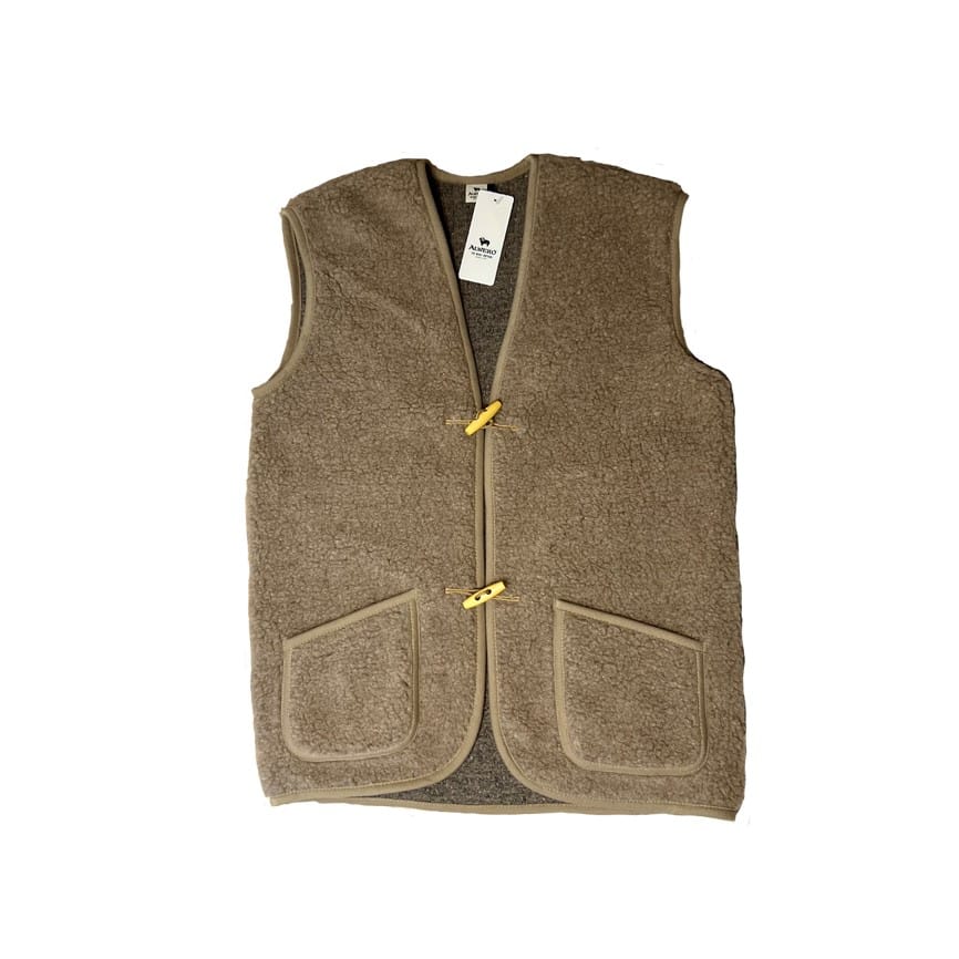 Wollweste Bodywarmer *Alpen 3.0 Adult*, Tan, ultra light – Bild 2