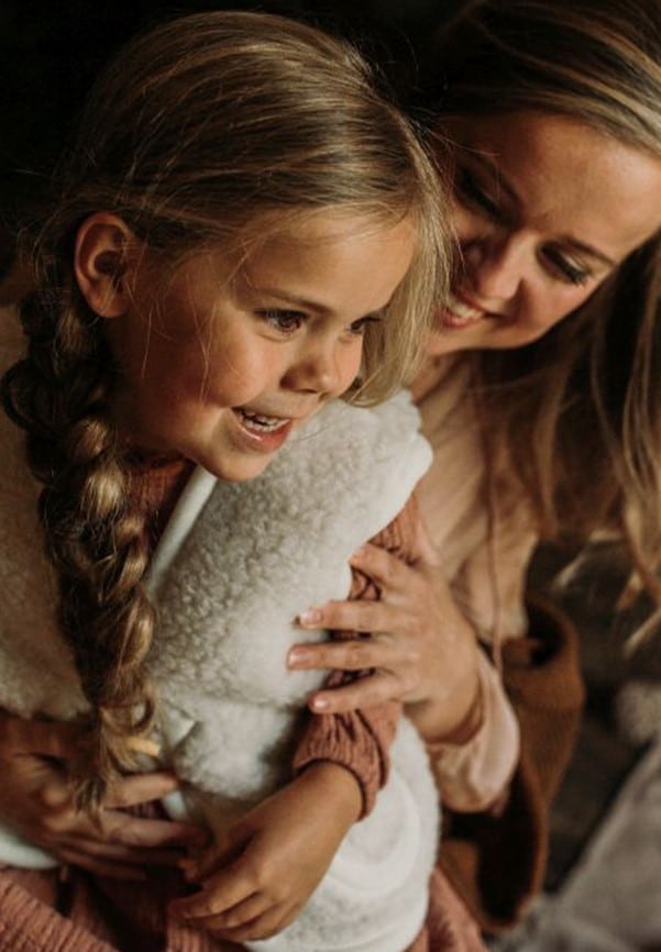 Wollweste Bodywarmer *Alpen Junior*, Natur – Bild 5