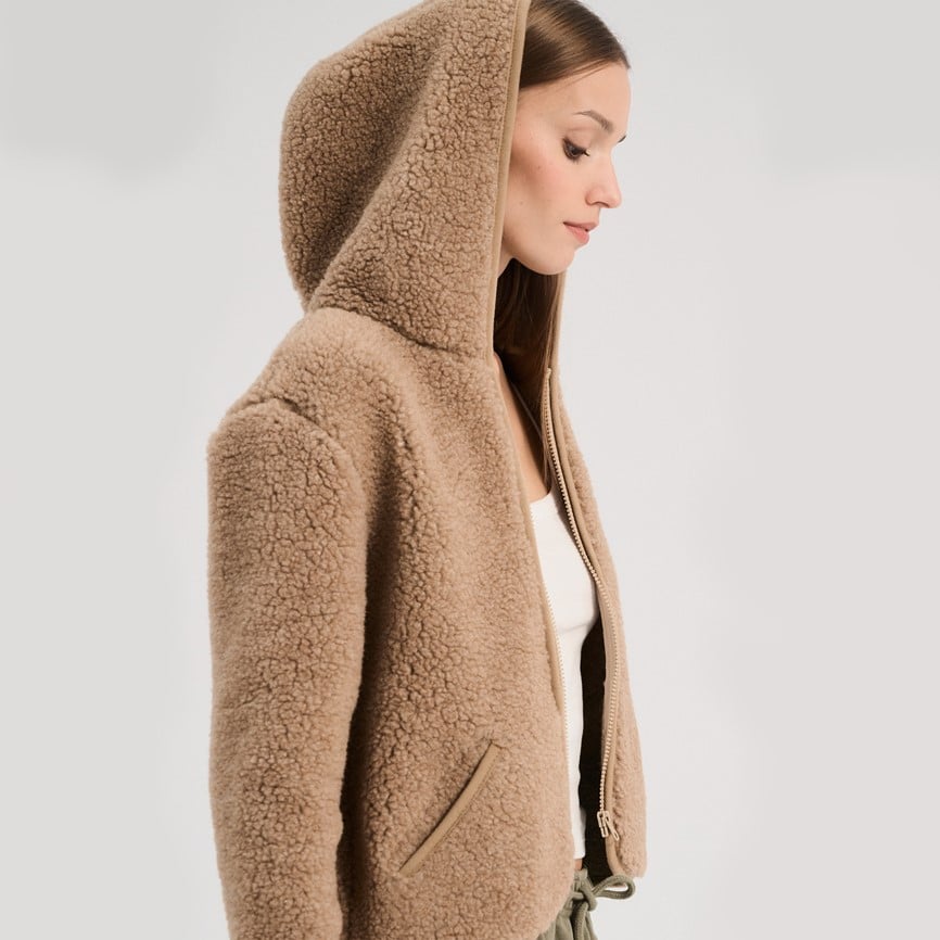 Übergangsjacke *Ypos Adult*, Tan, ultra light – Bild 2
