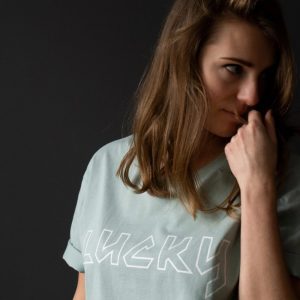 Shirt “Lucky” mint