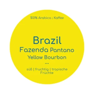 baroesta Kaffee -Brazil pulped natural Arabica 500g