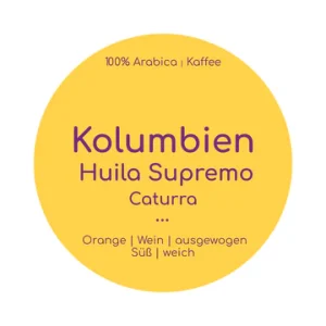 baroesta Kaffee – Kolumbien Huila Supremo 250g
