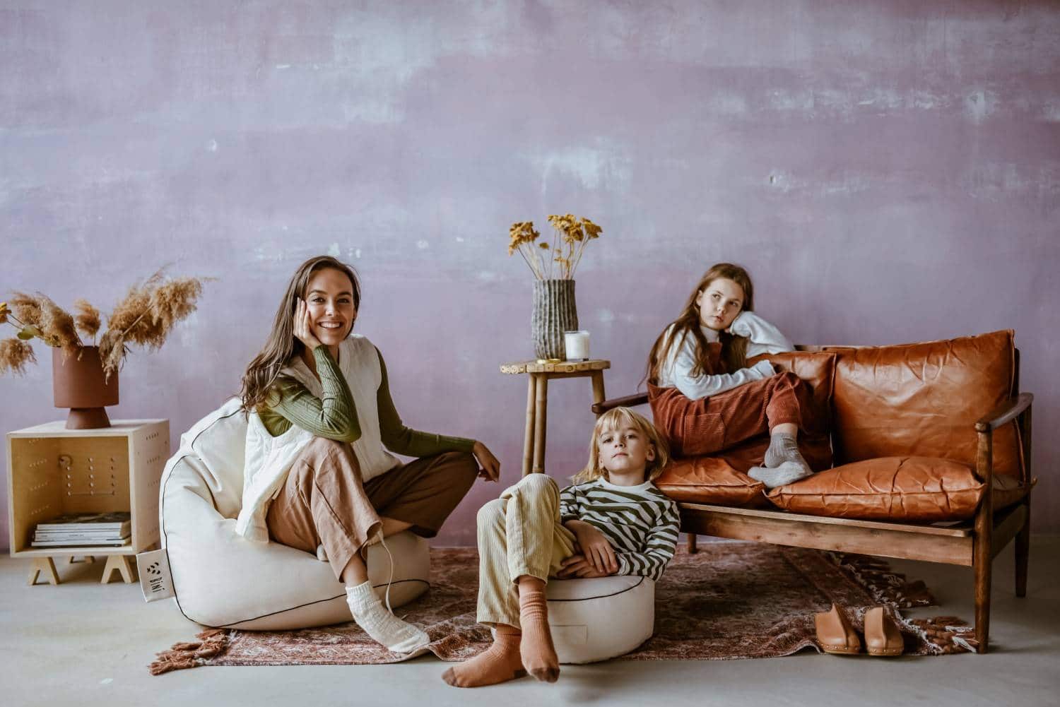 Sitzsack “Double Stars”, Grau – Bild 4