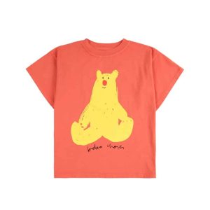 T-Shirt *Hug me Bear*, Orange