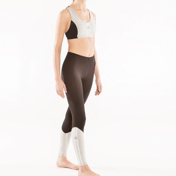 bodyguard Midnight Upcycling – Sportsbra – grey/black GRÖSSE: XL – 42 – Bild 2